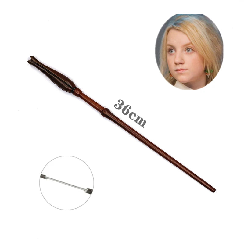 Harry Potter Wand - Hermione Granger Metal Core Cosplay, Premium Gift Box, Movie Replica Toy